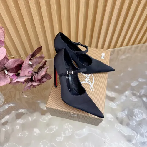 Replica Christian Louboutin High-heeled shoes For Women #1417945 $115.00 USD for Wholesale