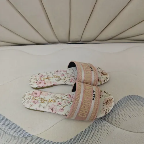 Replica Christian Dior Slippers For Women #1417976 $68.00 USD for Wholesale