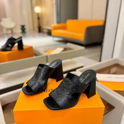 Louis Vuitton Slippers For Women #1418018 $115.00 USD, Wholesale Replica Louis Vuitton Slippers