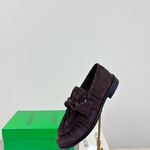 Replica Bottega Veneta BV Leather Shoes For Women #1418063 $140.00 USD for Wholesale