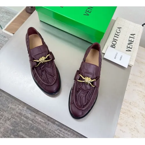 Bottega Veneta BV Leather Shoes For Women #1418065 $140.00 USD, Wholesale Replica Bottega Veneta BV Leather Shoes