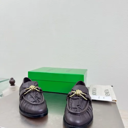 Replica Bottega Veneta BV Leather Shoes For Women #1418066 $140.00 USD for Wholesale
