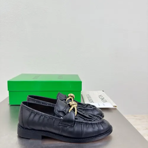 Replica Bottega Veneta BV Leather Shoes For Women #1418067 $140.00 USD for Wholesale