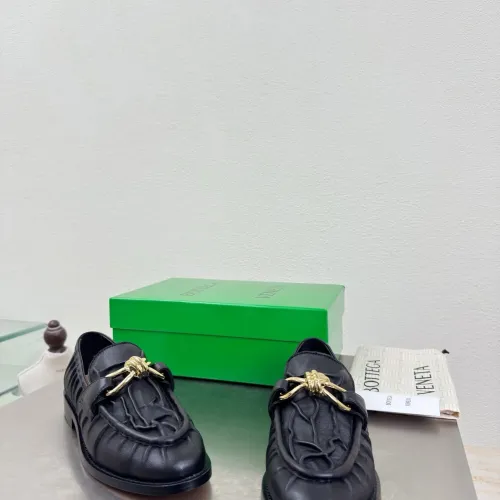 Replica Bottega Veneta BV Leather Shoes For Women #1418067 $140.00 USD for Wholesale
