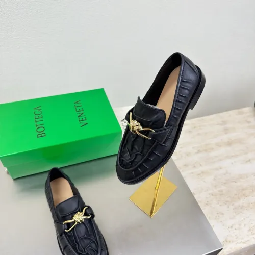 Replica Bottega Veneta BV Leather Shoes For Women #1418067 $140.00 USD for Wholesale