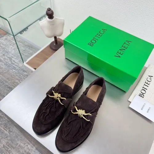 Replica Bottega Veneta BV Leather Shoes For Women #1418069 $140.00 USD for Wholesale