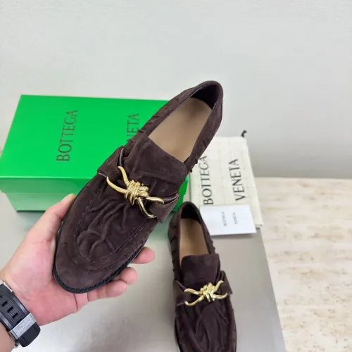 Replica Bottega Veneta BV Leather Shoes For Women #1418069 $140.00 USD for Wholesale
