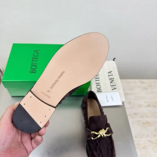 Replica Bottega Veneta BV Leather Shoes For Women #1418069 $140.00 USD for Wholesale