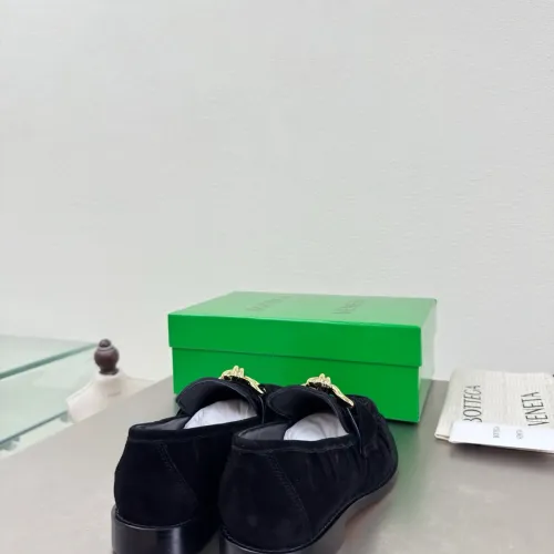 Replica Bottega Veneta BV Leather Shoes For Women #1418070 $140.00 USD for Wholesale