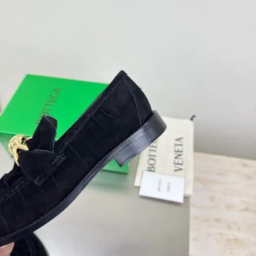 Replica Bottega Veneta BV Leather Shoes For Women #1418070 $140.00 USD for Wholesale