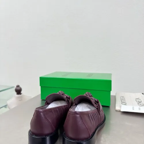 Replica Bottega Veneta BV Leather Shoes For Women #1418071 $140.00 USD for Wholesale