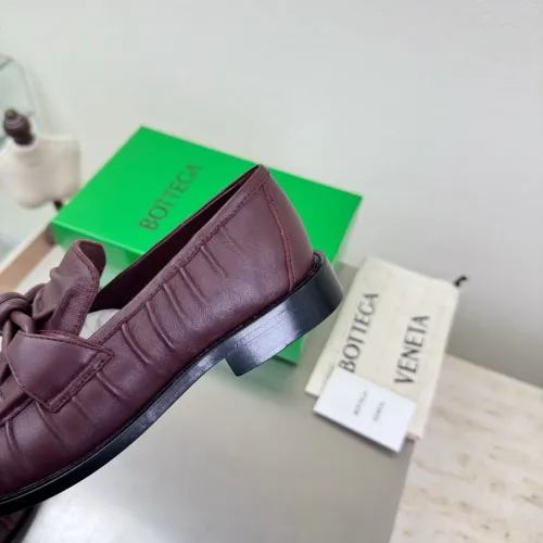 Replica Bottega Veneta BV Leather Shoes For Women #1418071 $140.00 USD for Wholesale