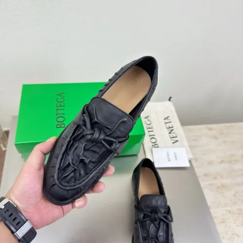 Replica Bottega Veneta BV Leather Shoes For Women #1418073 $140.00 USD for Wholesale