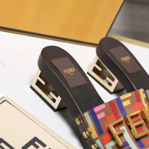 Replica Fendi Slippers For Women #1418124 $155.00 USD for Wholesale