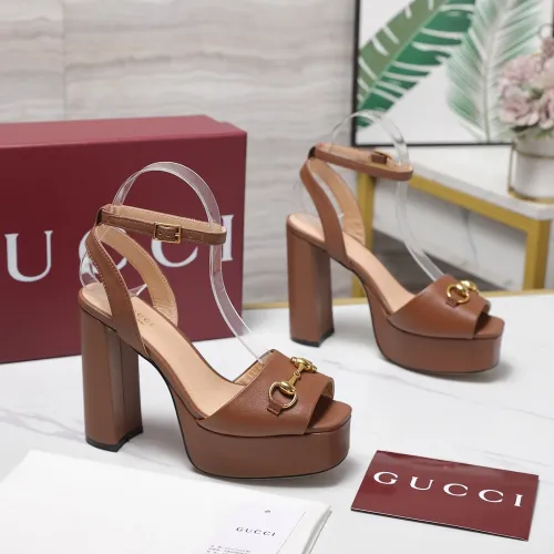 Replica Gucci Sandal For Women #1418136 $118.00 USD for Wholesale
