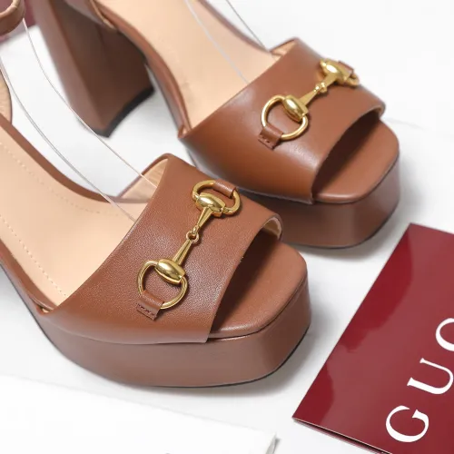 Replica Gucci Sandal For Women #1418136 $118.00 USD for Wholesale