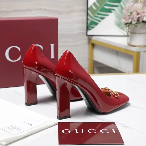 Replica Gucci High-Heeled Shoes For Women #1418149 $112.00 USD for Wholesale