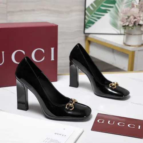 Replica Gucci High-Heeled Shoes For Women #1418152 $112.00 USD for Wholesale