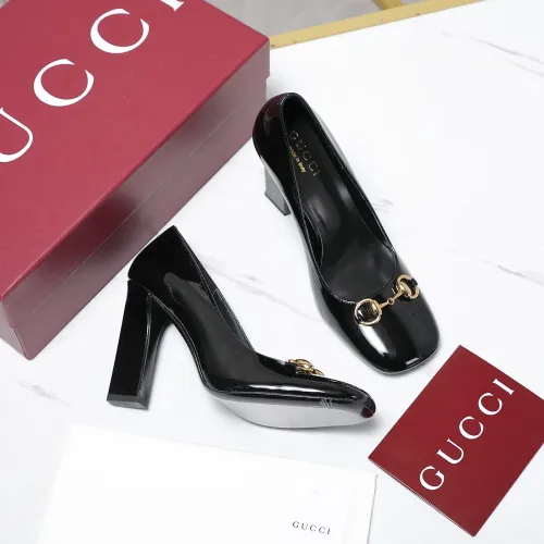 Replica Gucci High-Heeled Shoes For Women #1418152 $112.00 USD for Wholesale