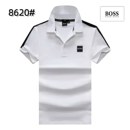 Boss T-Shirts Short Sleeved For Men #1418171 $25.00 USD, Wholesale Replica Boss T-Shirts