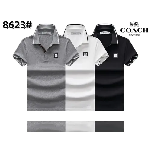 Replica Coach T-Shirts Short Sleeved For Men #1418176 $25.00 USD for Wholesale