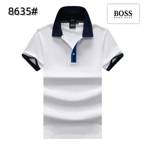 Boss T-Shirts Short Sleeved For Men #1418198 $25.00 USD, Wholesale Replica Boss T-Shirts
