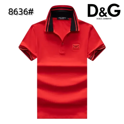 Dolce &amp; Gabbana D&amp;G T-Shirts Short Sleeved For Men #1418202 $25.00 USD, Wholesale Replica Dolce &amp; Gabbana D&amp;G T-Shirts