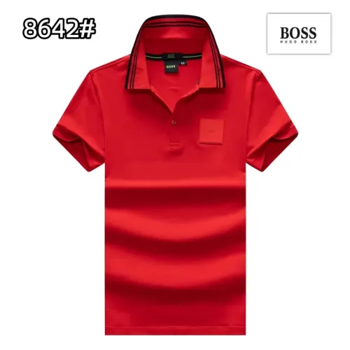Boss T-Shirts Short Sleeved For Men #1418211 $25.00 USD, Wholesale Replica Boss T-Shirts