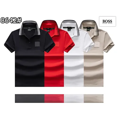 Replica Boss T-Shirts Short Sleeved For Men #1418212 $25.00 USD for Wholesale