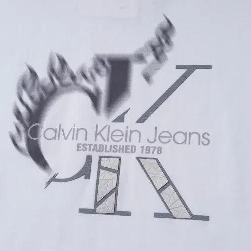Replica Calvin Klein CK T-Shirts Short Sleeved For Unisex #1418269 $29.00 USD for Wholesale