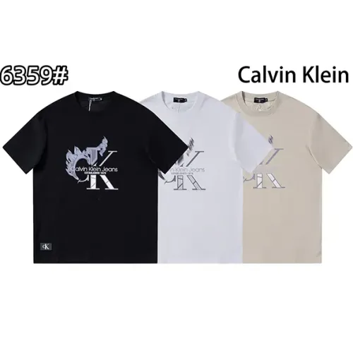 Replica Calvin Klein CK T-Shirts Short Sleeved For Unisex #1418271 $29.00 USD for Wholesale