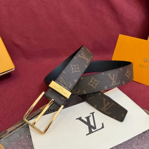 Louis Vuitton AAA Quality Belts In 3.5cm For Men #1418282 $56.00 USD, Wholesale Replica Louis Vuitton AAA Quality Belts