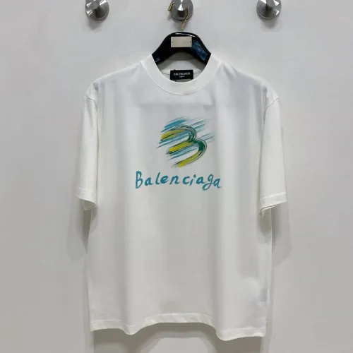 Balenciaga T-Shirts Short Sleeved For Men #1418287 $68.00 USD, Wholesale Replica Balenciaga T-Shirts