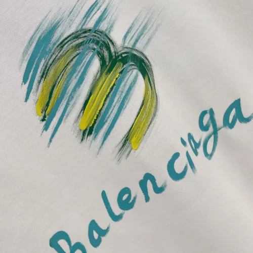 Replica Balenciaga T-Shirts Short Sleeved For Men #1418287 $68.00 USD for Wholesale