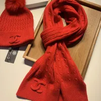 $68.00 USD Chanel Hat and Scarf Set #1407444