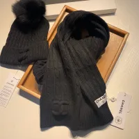 $68.00 USD Chanel Hat and Scarf Set #1407452
