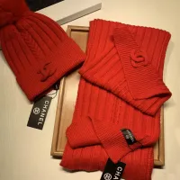 $64.00 USD Chanel Hat and Scarf Set #1407457