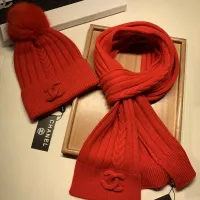 $64.00 USD Chanel Hat and Scarf Set #1407457