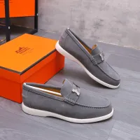 $102.00 USD Hermes Leather Shoes For Men #1407760