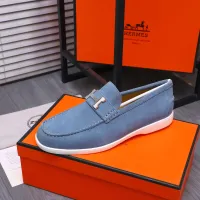 $102.00 USD Hermes Leather Shoes For Men #1407761