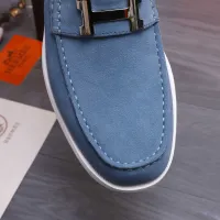 $102.00 USD Hermes Leather Shoes For Men #1407761