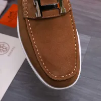 $102.00 USD Hermes Leather Shoes For Men #1407762