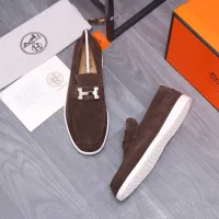 $102.00 USD Hermes Leather Shoes For Men #1407763