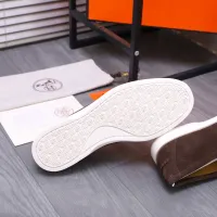 $102.00 USD Hermes Leather Shoes For Men #1407763
