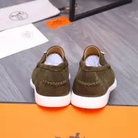 $102.00 USD Hermes Leather Shoes For Men #1407764