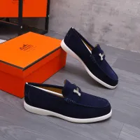 $102.00 USD Hermes Leather Shoes For Men #1407765