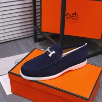 $102.00 USD Hermes Leather Shoes For Men #1407765