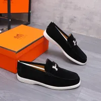 $102.00 USD Hermes Leather Shoes For Men #1407766