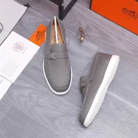 $102.00 USD Hermes Leather Shoes For Men #1407769