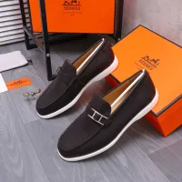$102.00 USD Hermes Leather Shoes For Men #1407771
